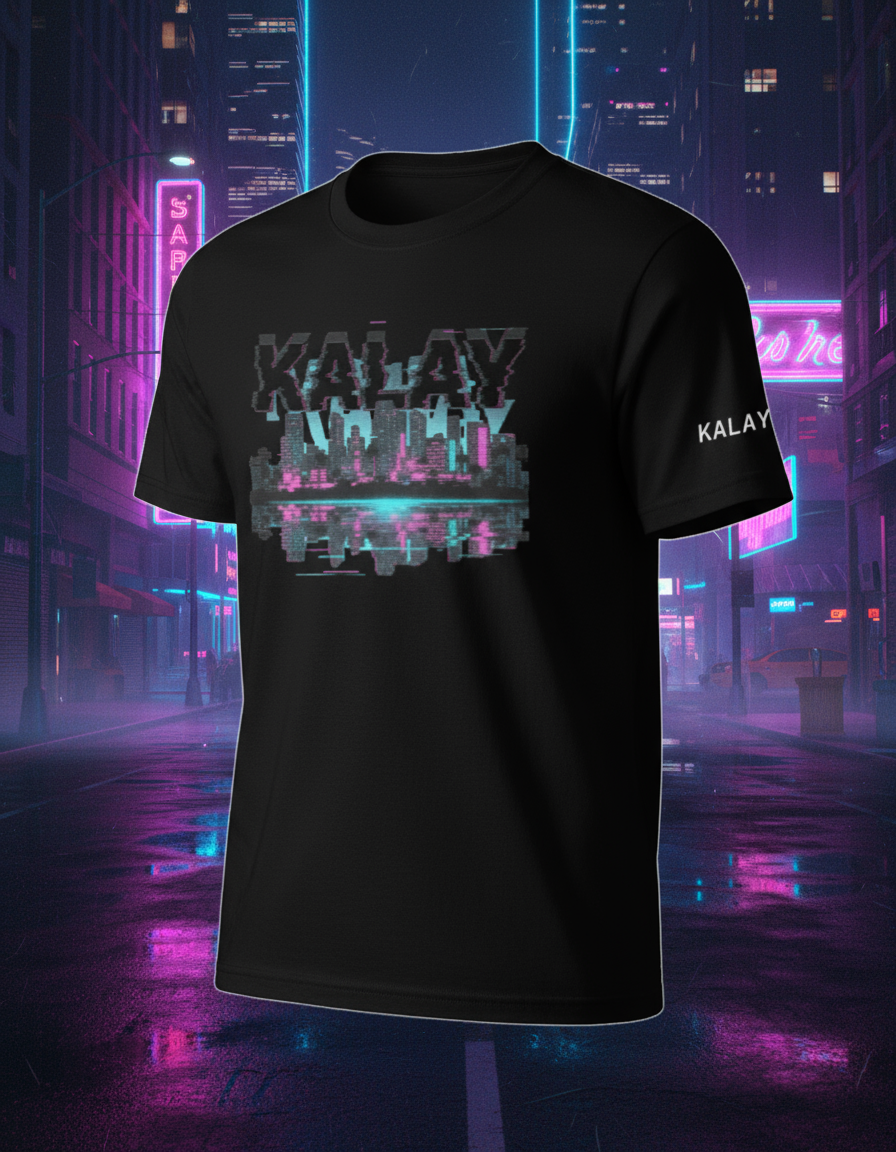 KALAY Palm City Collection: Abbigliamento Vaporwave Miami Vice